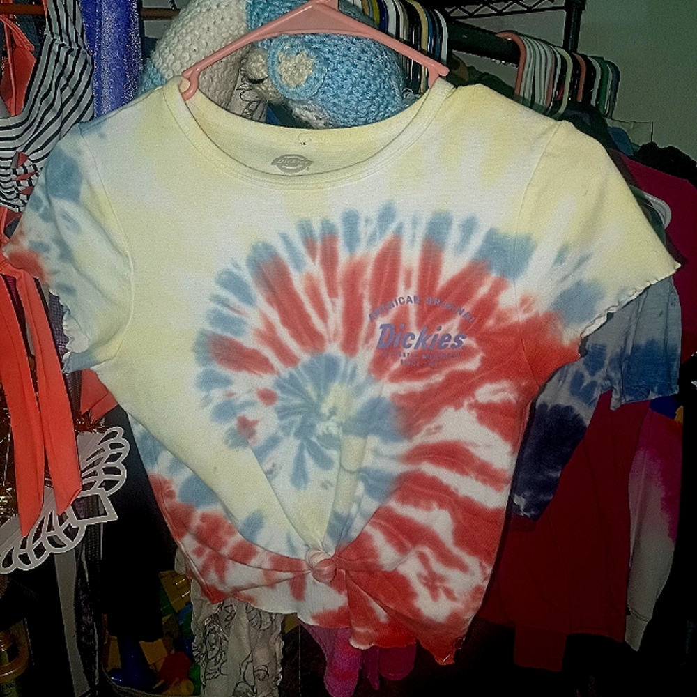 Dickies tie dye crop top